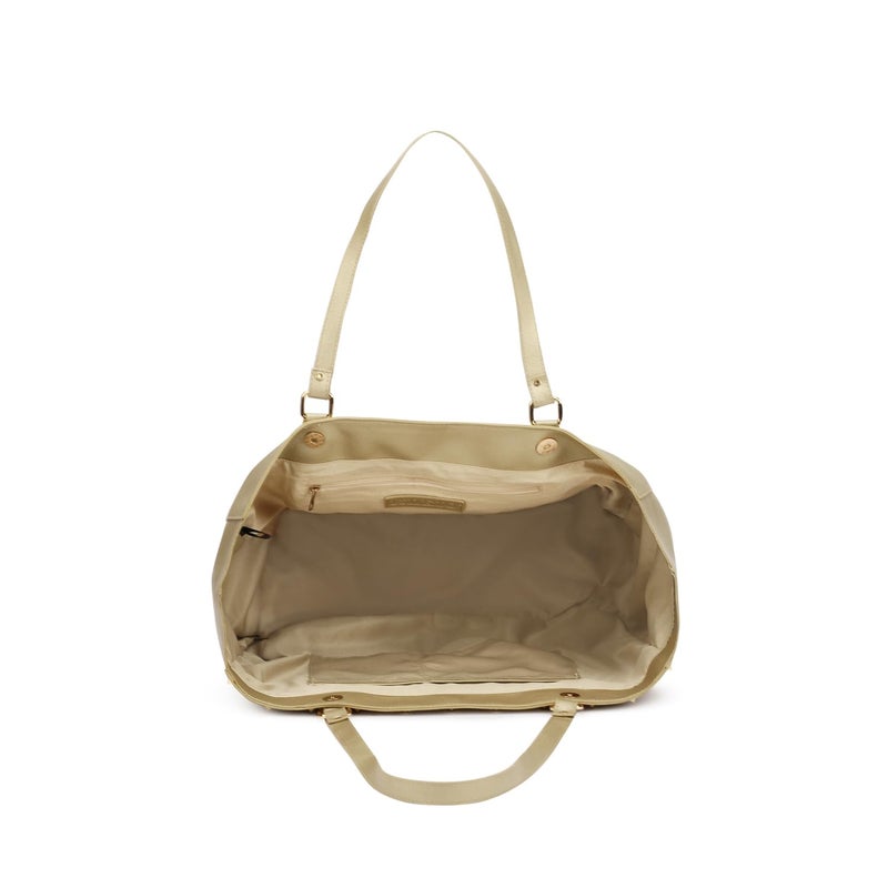 KLEIO Gold Studded Tote Shoulder Hand Bag for Women/Girls - Image 5